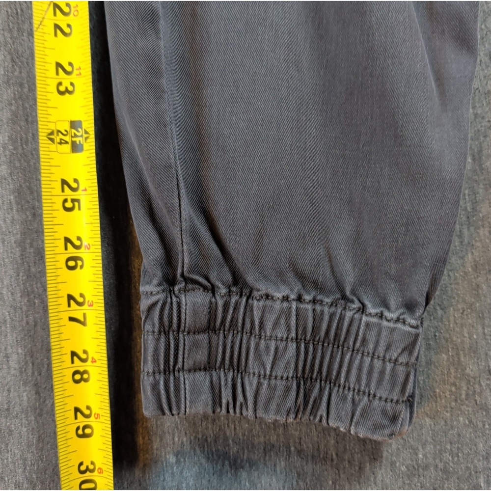 Spanx Double Knee Pants Womens L Black Twill Carpenter Pockets Slim Workwear GUC - Picture 4 of 10